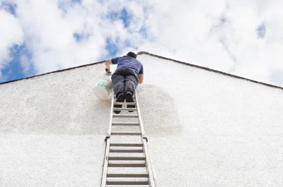 Peinture extérieure à Etchebar — façades et ravalement